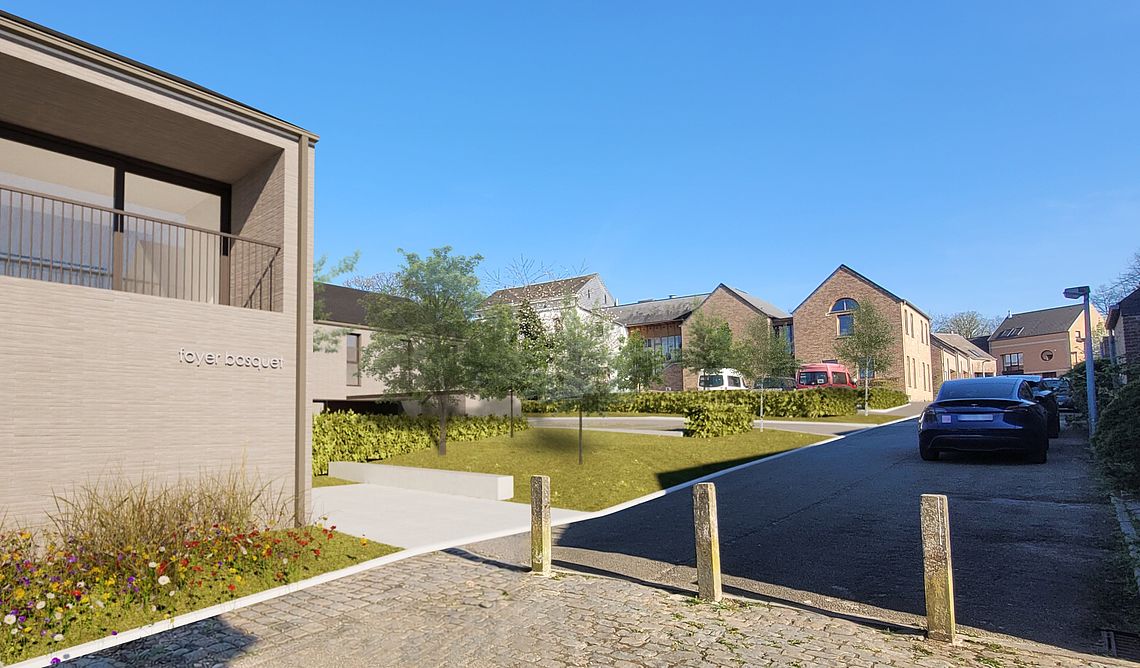 Logement collectif, résidentiel, spécialisé, adultes, handicap, Louvain-la-Neuve