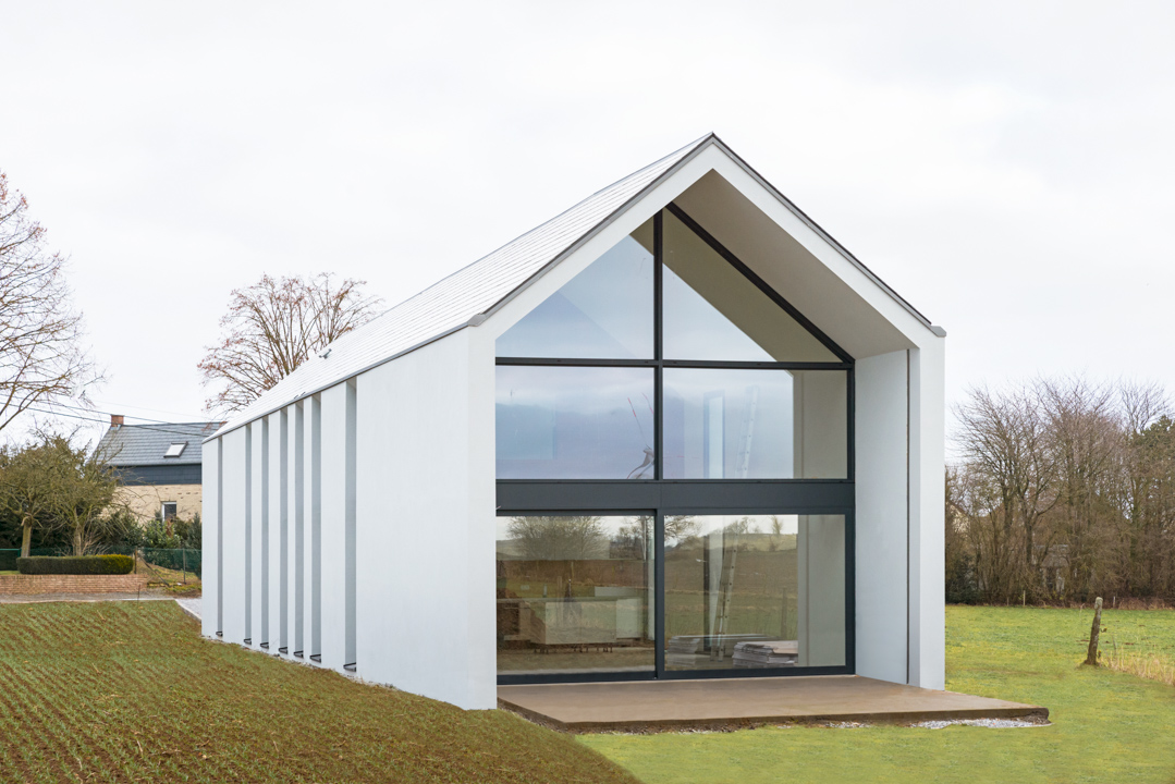 habitation, construction rurale, contemporaine, AAM, Atelier d'architecture mathen, Brabant Wallon, Walhain, 485-DEF