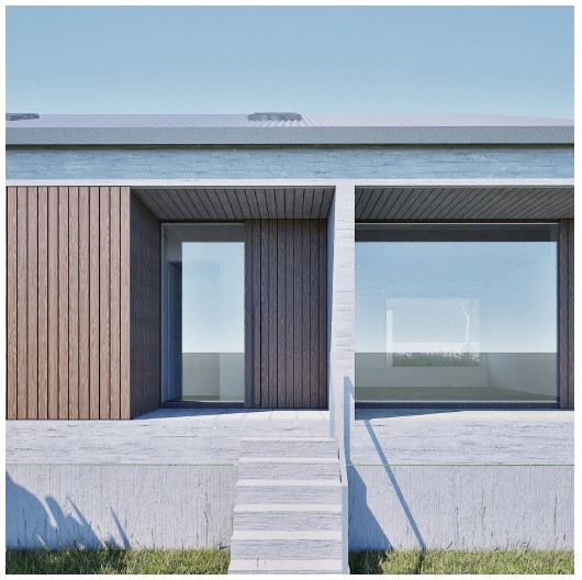 Habitation, maison familiale, nouvelle construction, maison basse énergie, contemporain, AAM, Architecture Mathen, Lesve, 518_DJM