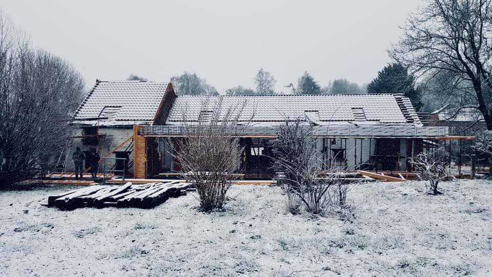 Habitation, rénovation, extension, contemporain, AAM, Architecture Mathen, Corroy-Le-Grand